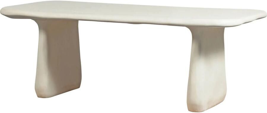 WOOOD Loggia Tuintafel Polymeer Naturel 75x200x100