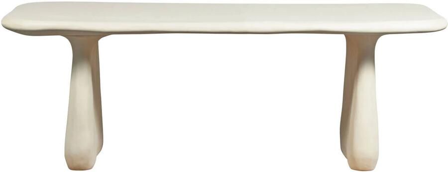 WOOOD Loggia Tuintafel Polymeer Naturel 75x200x100 - Foto 3