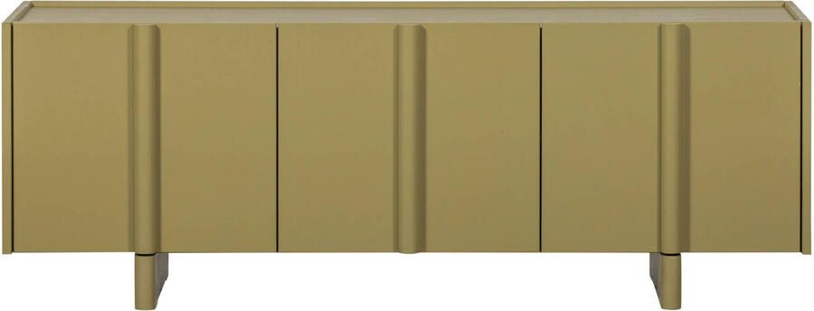 WOOOD Basu Tv-Meubel Grenen Groen 53x152x46