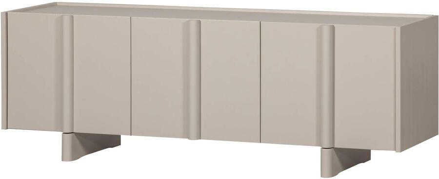 WOOOD Basu Tv-Meubel Grenen Grijs 53x152x46 - Foto 3