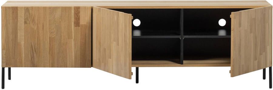 WOOOD Bono Gravure TV Meubel Eiken Naturel 56x180x46