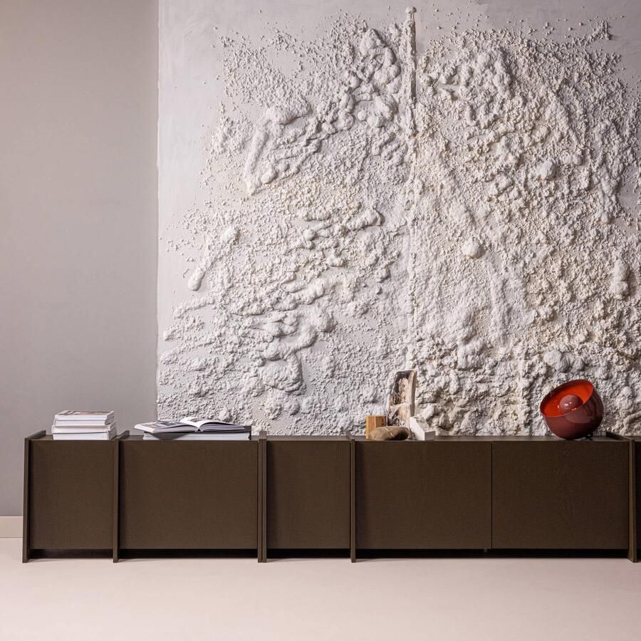 WOOOD Brock Tv Meubel 200 CM Essen Fineer Middenbruin 53x200x44 - Foto 3