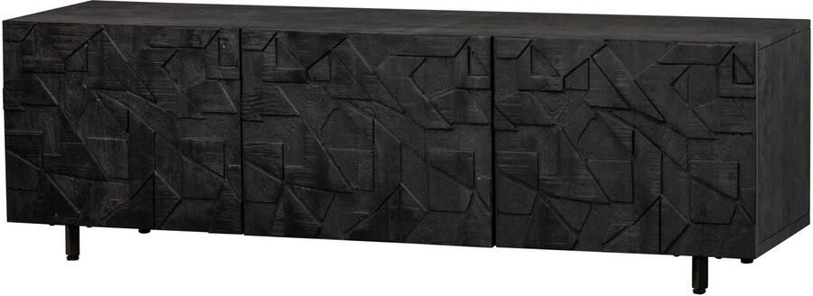 WOOOD Tv-meubel Counter TV-dressoir Inclusief geruisloos push-to-open systeem breedte 176 cm - Foto 3