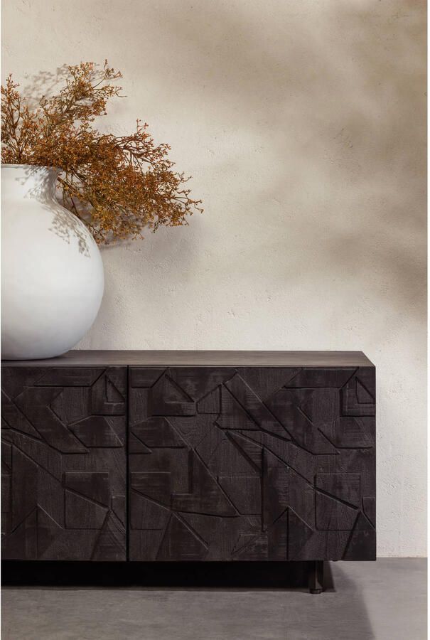 WOOOD Tv-meubel Counter TV-dressoir Inclusief geruisloos push-to-open systeem breedte 176 cm - Foto 2