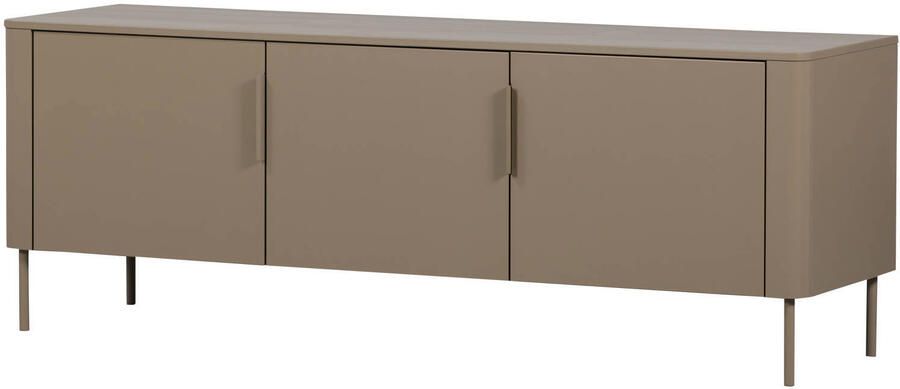 WOOOD Gunnar Tv Meubel Grenenhout Mud Bruin 56x154x44 - Foto 3