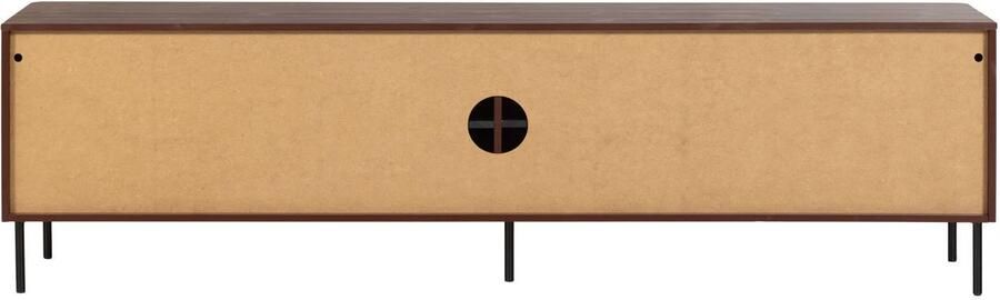 WOOOD Gunnar Tv Meubel 200 cm Grenen Bordeauxrood 56x200x44 - Foto 2