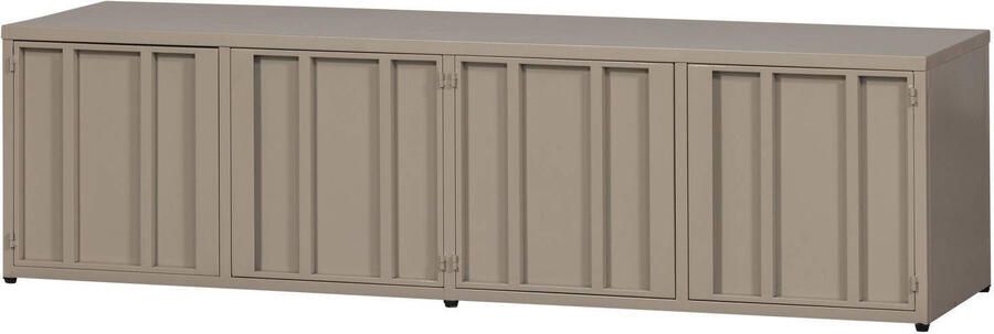 WOOOD Level Tv-Meubel Metaal Zand 44x160x44 - Foto 3