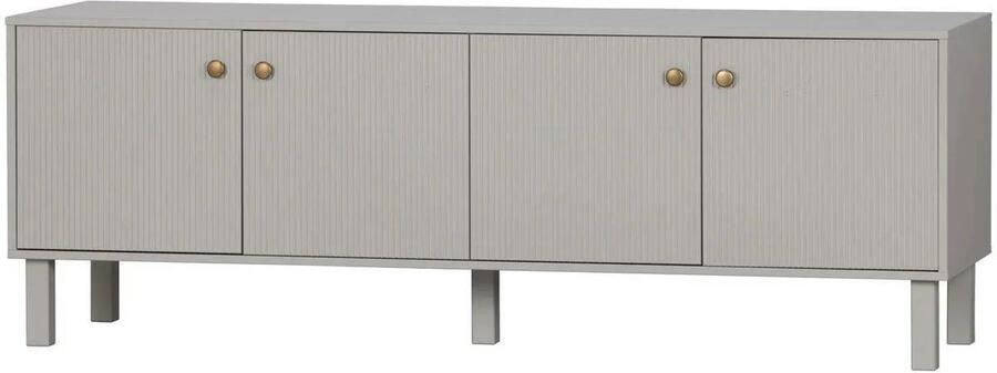 WOOOD Tv-meubel Madu TV-dressoir met 4 planken h 56 cm x b 160 cm