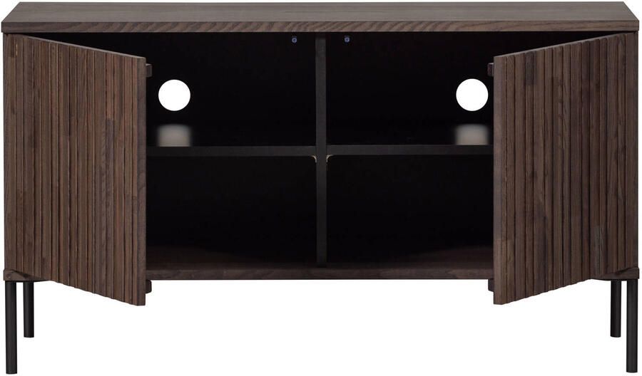 WOOOD Dressoir New Gravure TV-commode breedte 100 cm of 150 cm Commode hoogte 56 cm met grafische reliëfdeuren veel opbergruimte - Foto 10