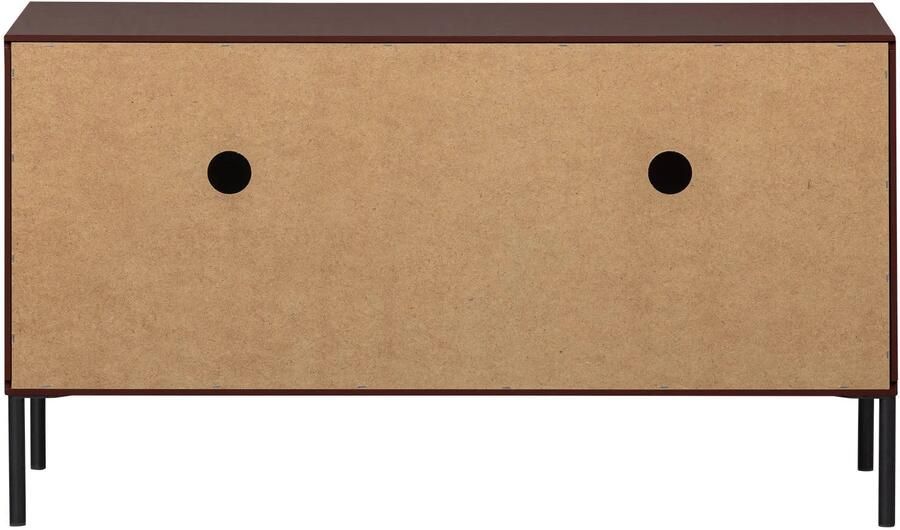 WOOOD New Gravure Tv Meubel Grenen Bordeauxrood 56x100x44 - Foto 2
