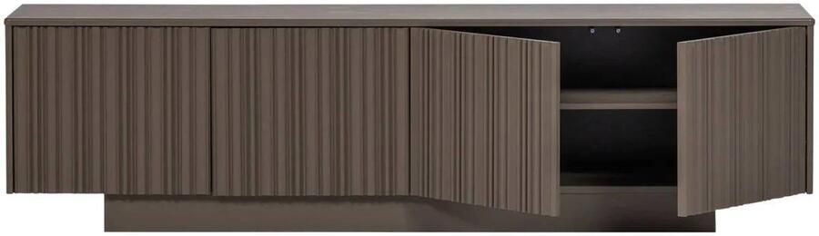 WOOOD Nova Tv Meubel 200 cm Grenen Truffel Bruin 54x200x40 - Foto 2