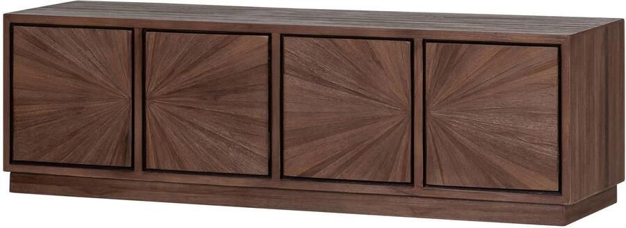 WOOOD Sun TV Meubel Recycled Teakhout Bruin 45x150x44 cm