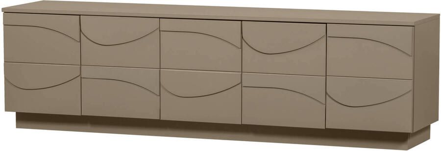 WOOOD Tv-meubel Teo TV-board met kabeldoorvoer push-to-open functie breedte 180 cm - Foto 9