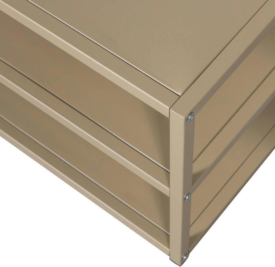 WOOOD Teun TV meubel In Een Tijdloos Design Metaal Clay Bruin 40x120x35 cm