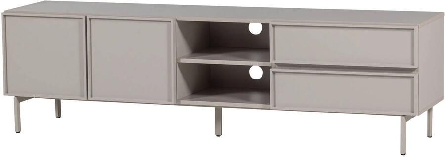 WOOOD Tours Tv Meubel 180 cm Melamine MDF Zand 51x180x42
