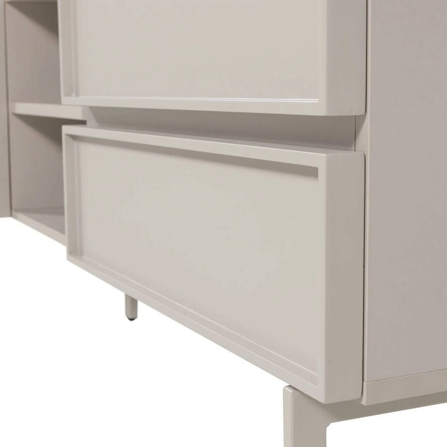 WOOOD Tours Tv Meubel 180 cm Melamine MDF Zand 51x180x42 - Foto 2