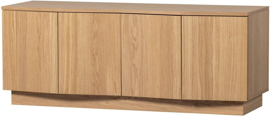 WOOOD tv-meubel 133 cm Zuma Eiken (fsc) Transparant 52x133x45 cm - Foto 3