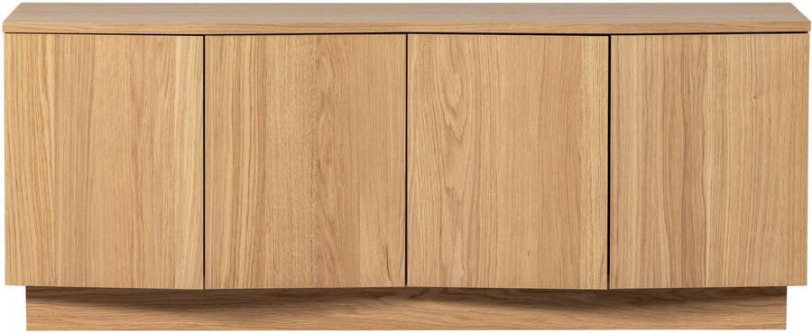 WOOOD tv-meubel 133 cm Zuma Eiken (fsc) Transparant 52x133x45 cm - Foto 2