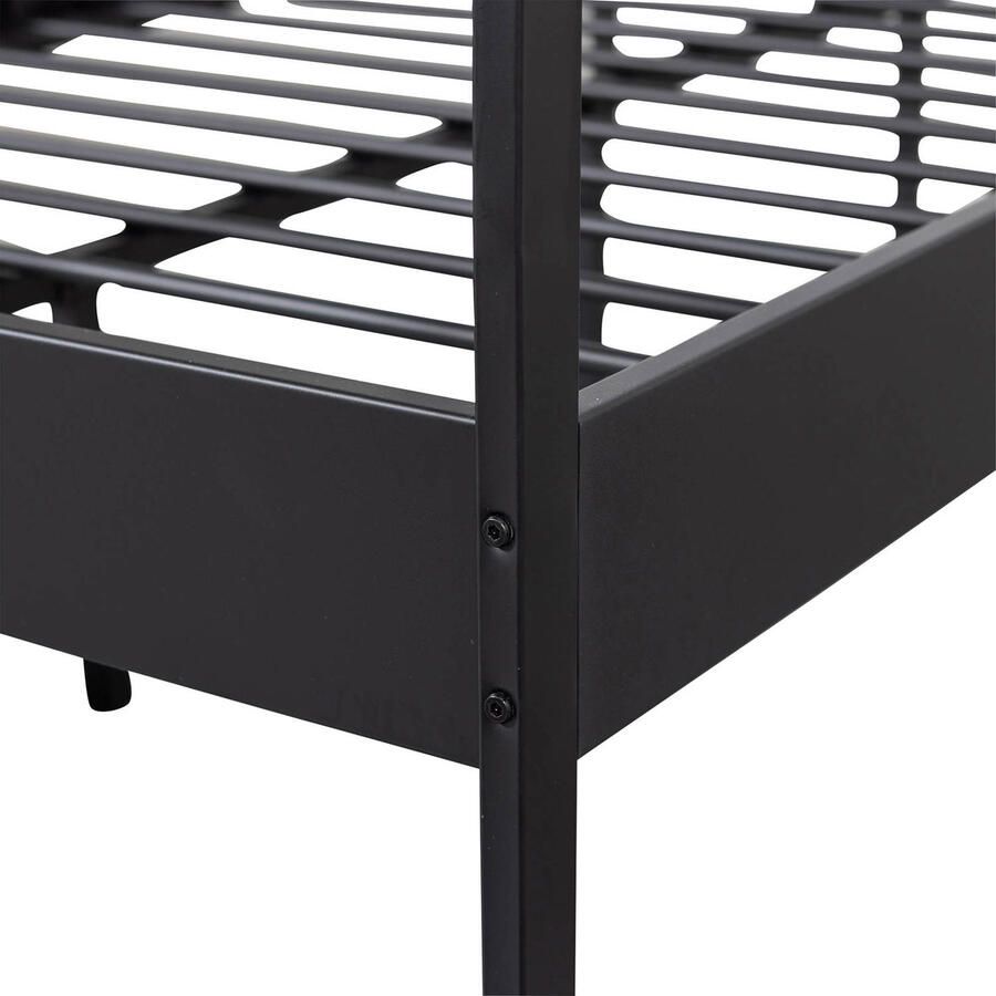 WOOOD Twijfelaar Mees Metaal Zwart 90X208X125