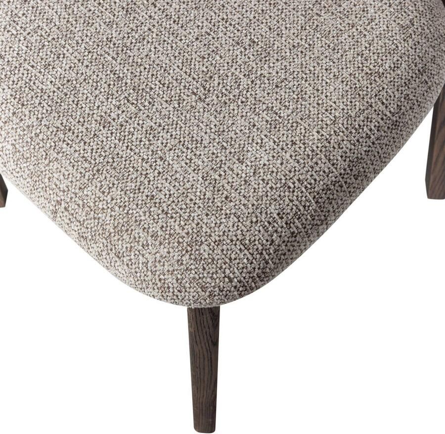 WOOOD Udar Eetkamerstoelen Houten Frame Donkerbruin Set van 2 - Foto 2
