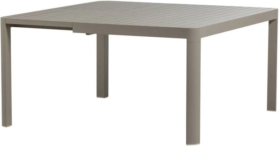 WOOOD uitschuifbare tuintafel (150x150x76 cm) Ovara