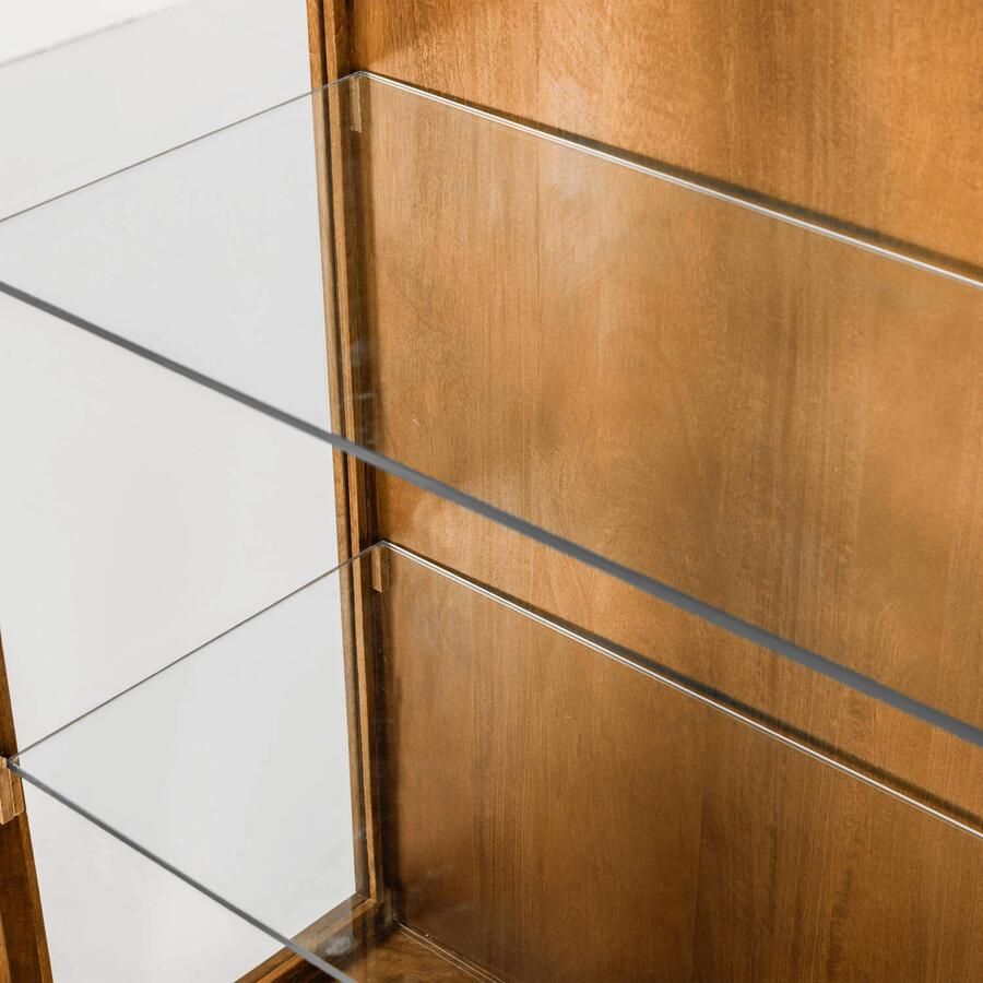 WOOOD Kella Kast 2-Deurs Mango Hout Naturel 132x100x44