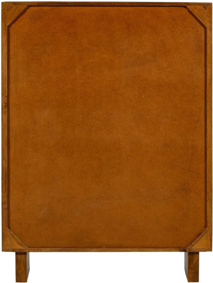 WOOOD Kella Kast 2-Deurs Mango Hout Naturel 132x100x44 - Foto 3