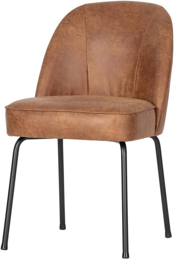BePureHome eetkamerstoelen Vogue- Leer Cognac Set van 2 - Foto 3