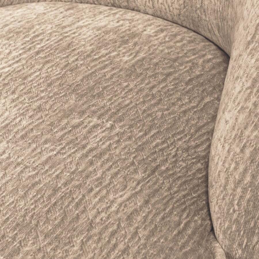 WOOOD Vogue Fauteuil Chenille Stof Zand Beige 83x50x57 cm - Foto 2