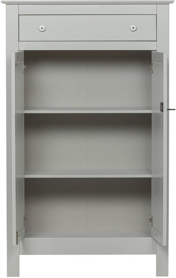 WOOOD Eva Meidenkast Grenen Mist 150x93x40