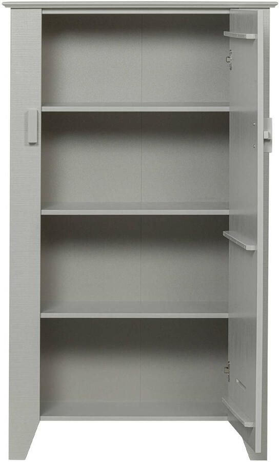 WOOOD Gijs Boerenkast Grenen Hout Mist 142x85x38 cm - Foto 3