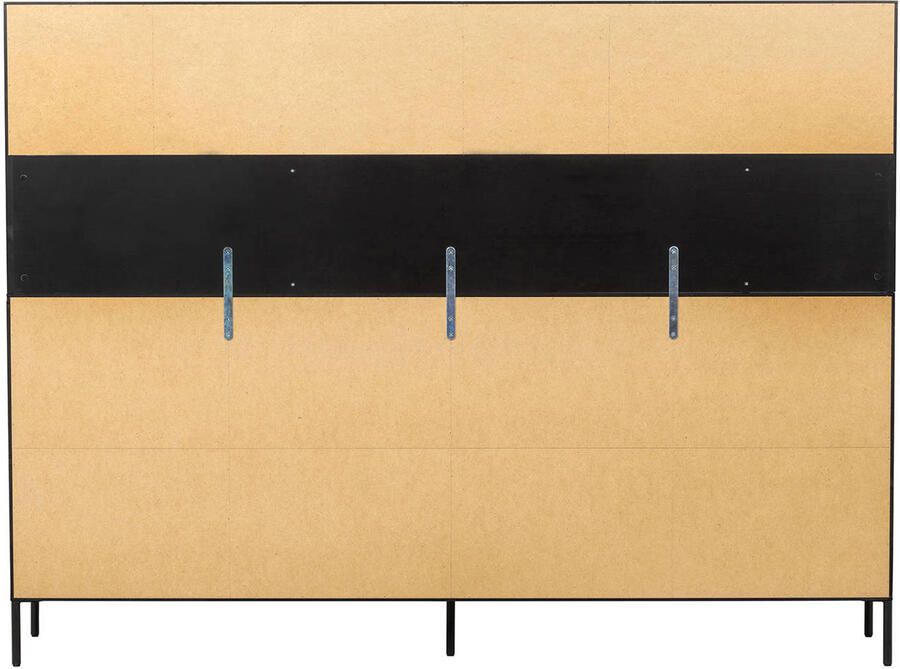 WOOOD Buffetkast Gravu veel opbergruimte push-to-open functie h 150 cm x b 200 cm - Foto 6