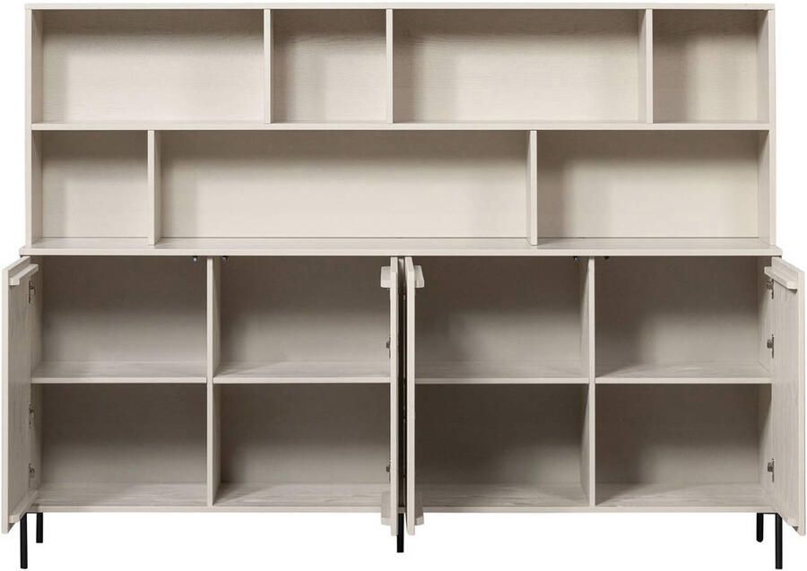 WOOOD Exclusive Wandkast New Gravure Grenenhout 150 x 200cm Dust - Foto 2