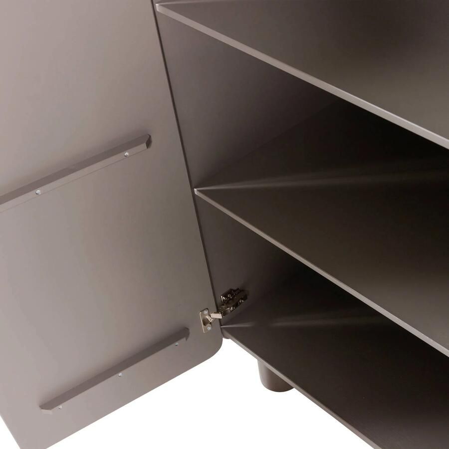 WOOOD Root Opbergkast 2-Deurs Grenen Truffel Bruin 135x100x45
