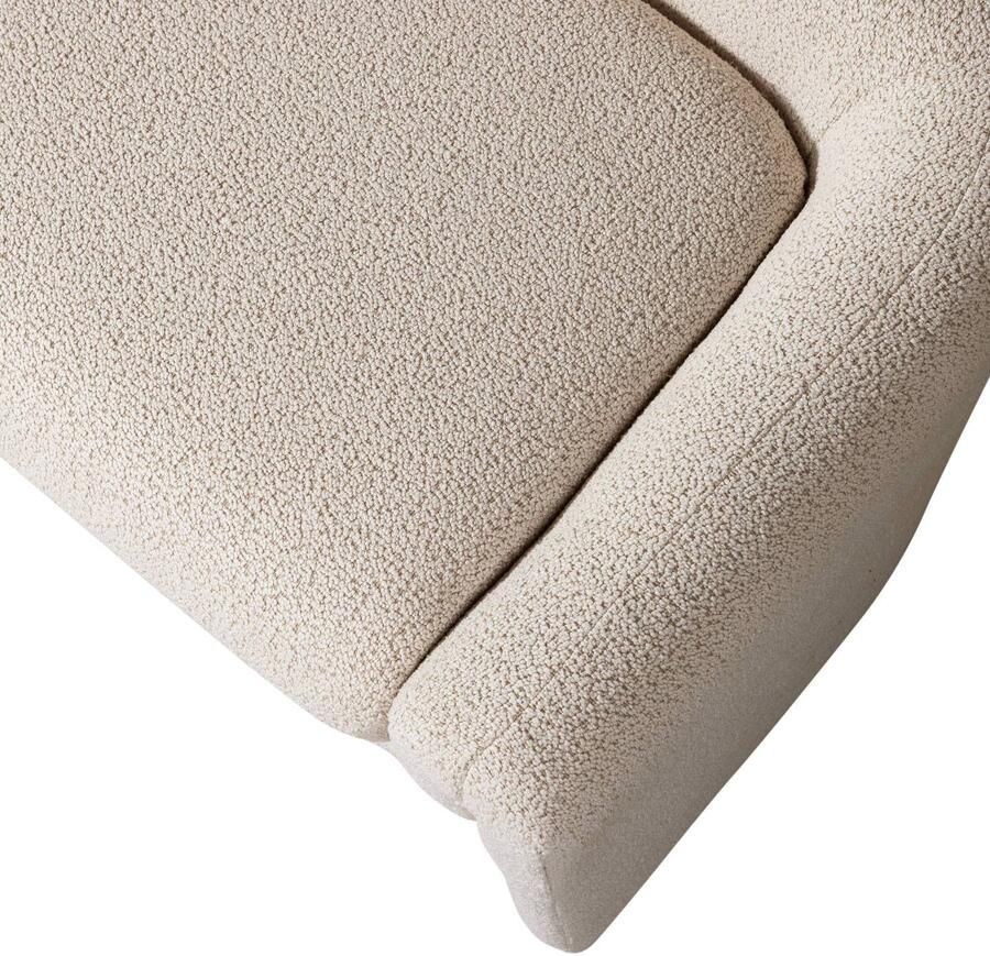 WOOOD Zone Bankje Geweven Stof Beige 58x160x55 cm - Foto 2