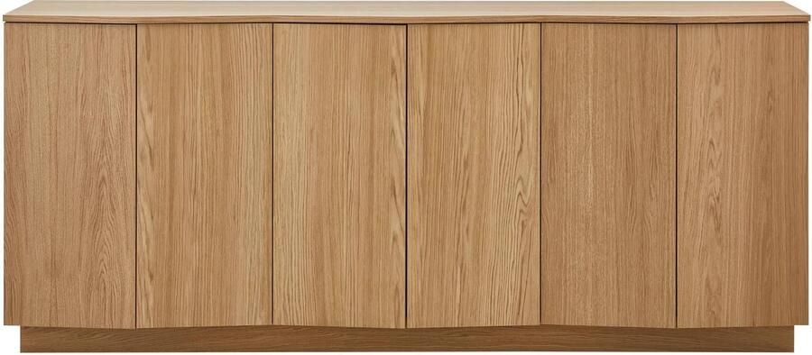 WOOOD dressoir 200 cm Zuma Eiken (fsc) Transparant 85x22x45 cm - Foto 3