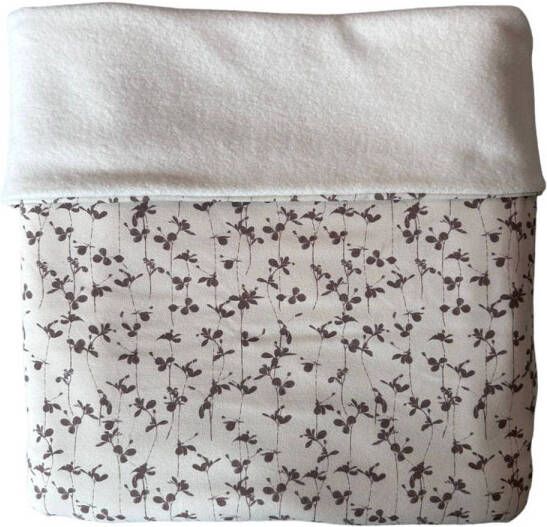Yumi Baby wiegdeken Brown Leafs