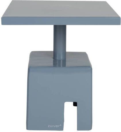 Zuiver Chubby Bijzettafel Vierkant 40x40 cm Blauw - Foto 2