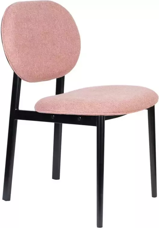 Zuiver Spike Eetkamerstoel Roze