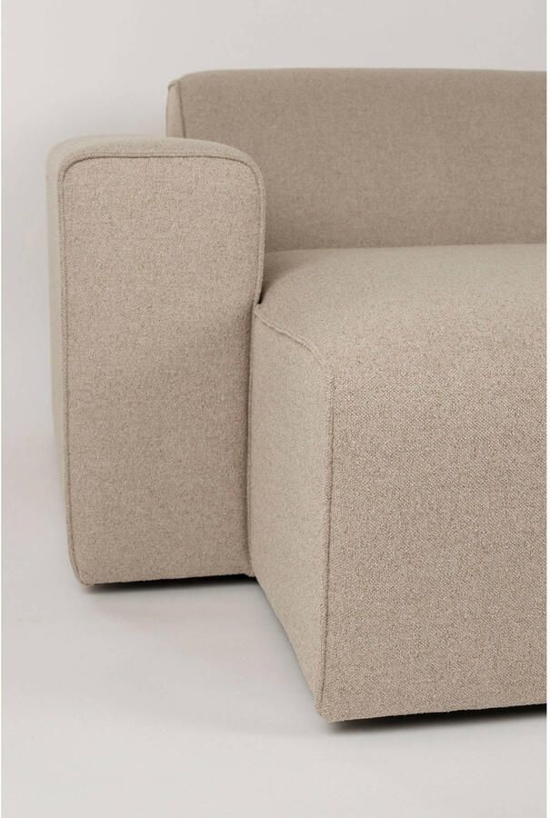 Zuiver Sofa Milka 3-zitsbank Chaise longue Links Cappuccino Beige - Foto 2