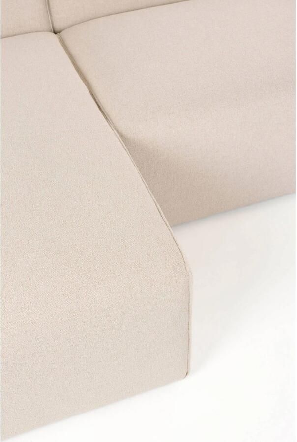 Zuiver Sofa Milka 3-zitsbank Chaise longue Links Zand Crème - Foto 4