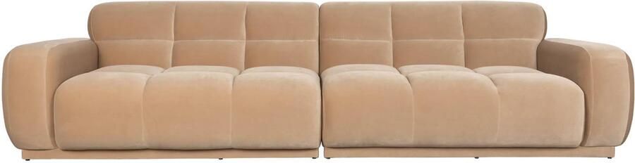 Zuiver Hazel 4 5-Zitsbank Beige - Foto 2