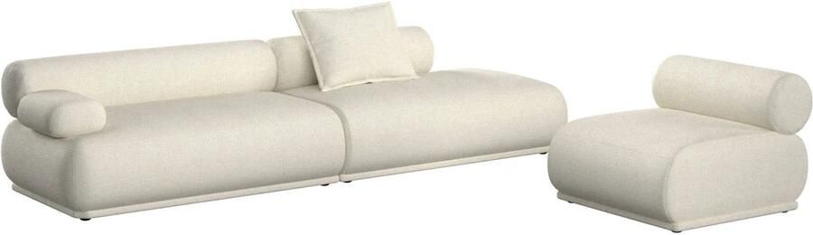 Zuiver Rembrandt 4 5 Zitsbank Links Beige - Foto 4