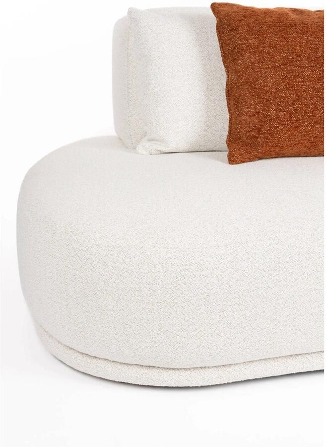 Zuiver Island 4-zitsbank Off-White Off White - Foto 3