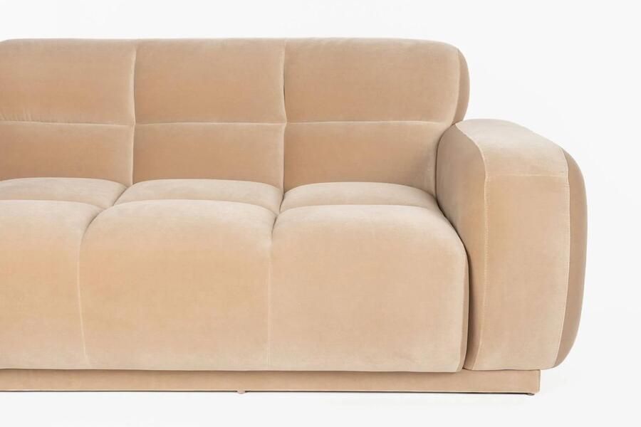 Zuiver 6-zitsbank Hazel beige - Foto 4