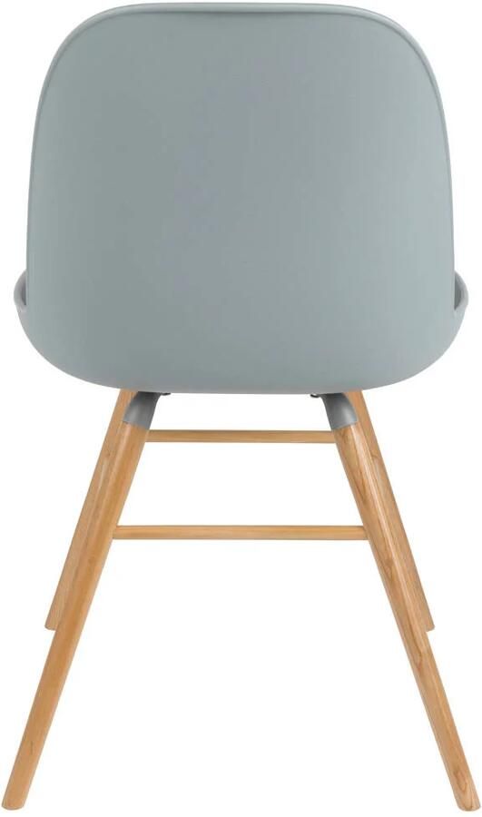 Zuiver Albert Kuip Eetkamerstoelen Lichtgrijs Set van 2 - Foto 4