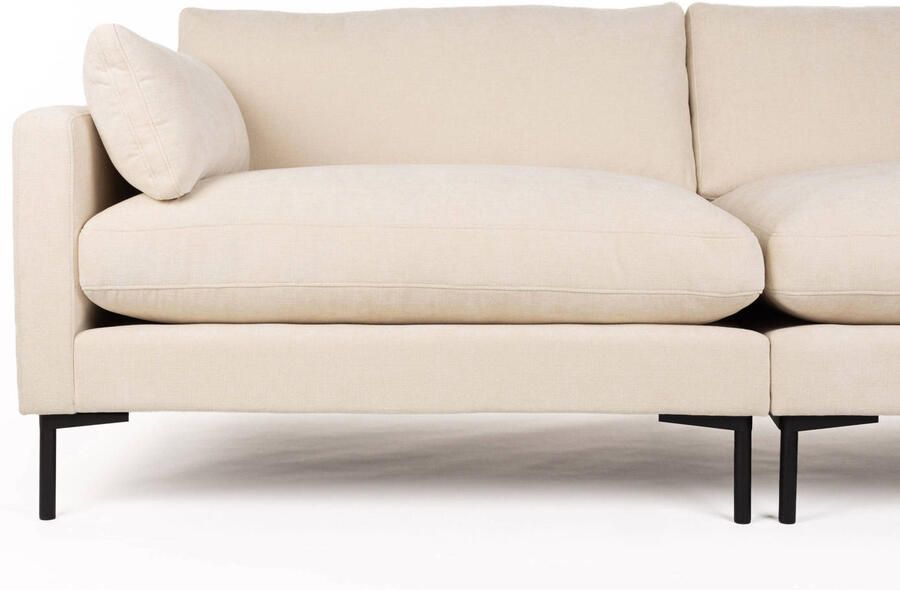 Zuiver 3-zitsbank Summer beige - Foto 3