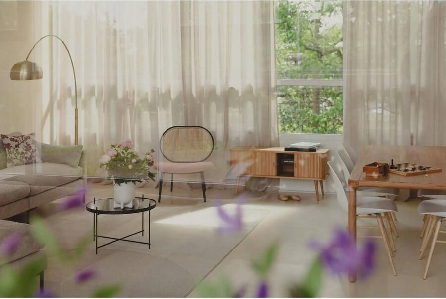 Zuiver TV-meubel Barbier Essenhout 120cm Naturel