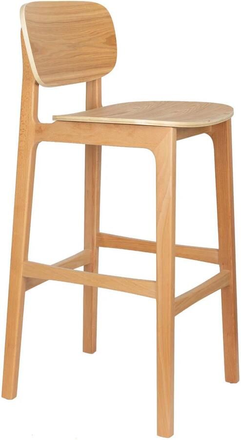 Zuiver barkruk Fleur zithoogte 75 cm beige