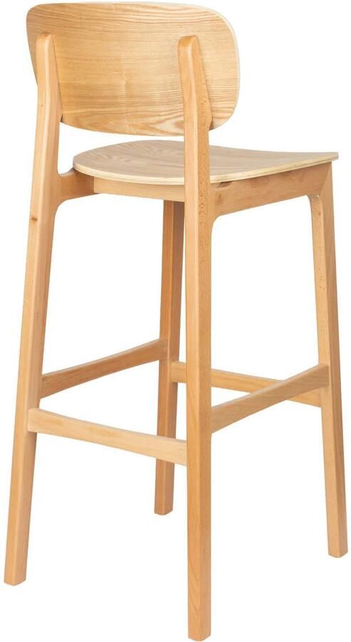 Zuiver barkruk Fleur zithoogte 75 cm beige - Foto 3